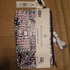 Bandolino Vibrant Charging Pouch 8.5" x  5.5"